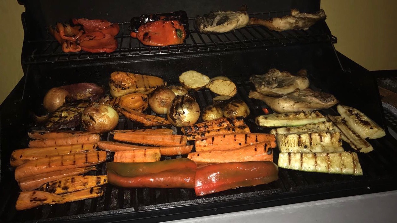 Vince's iPhone shot of the spread!