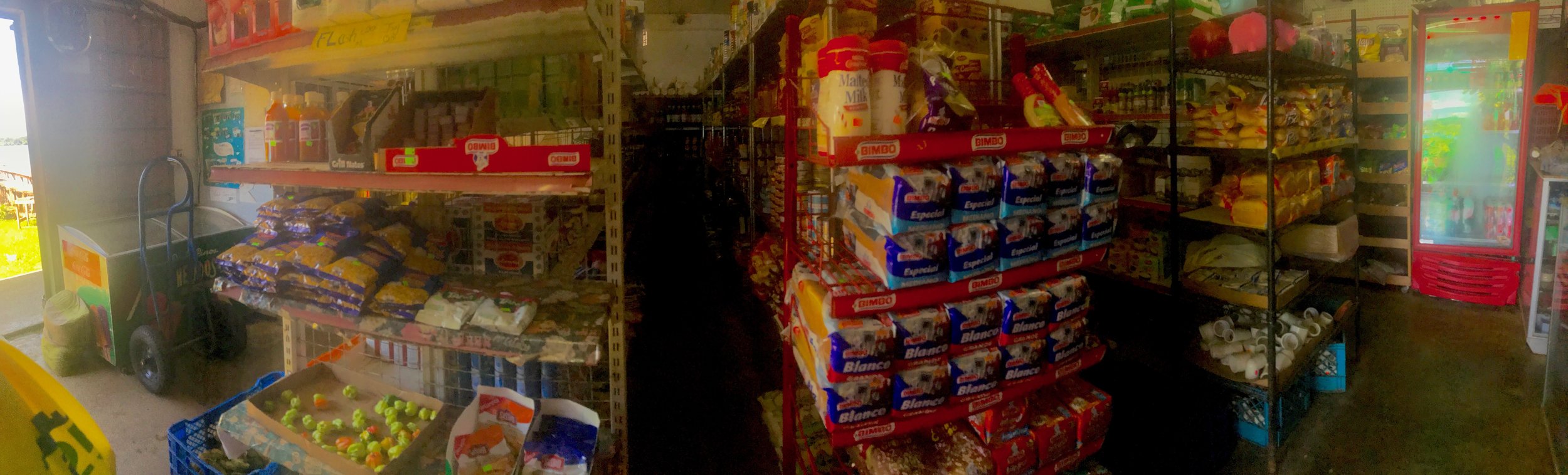 This is the largest (and best!) market on the island.