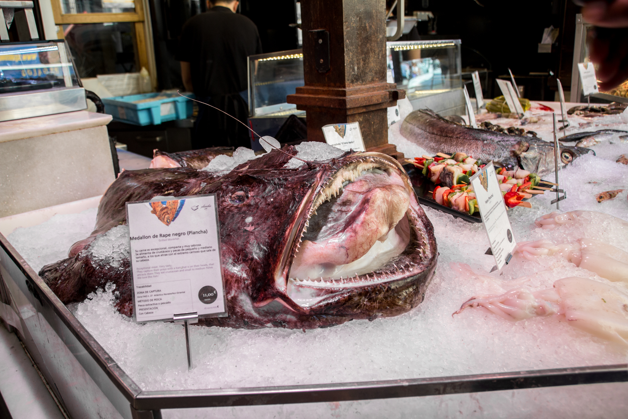 You'll always find something interesting at the food markets!
