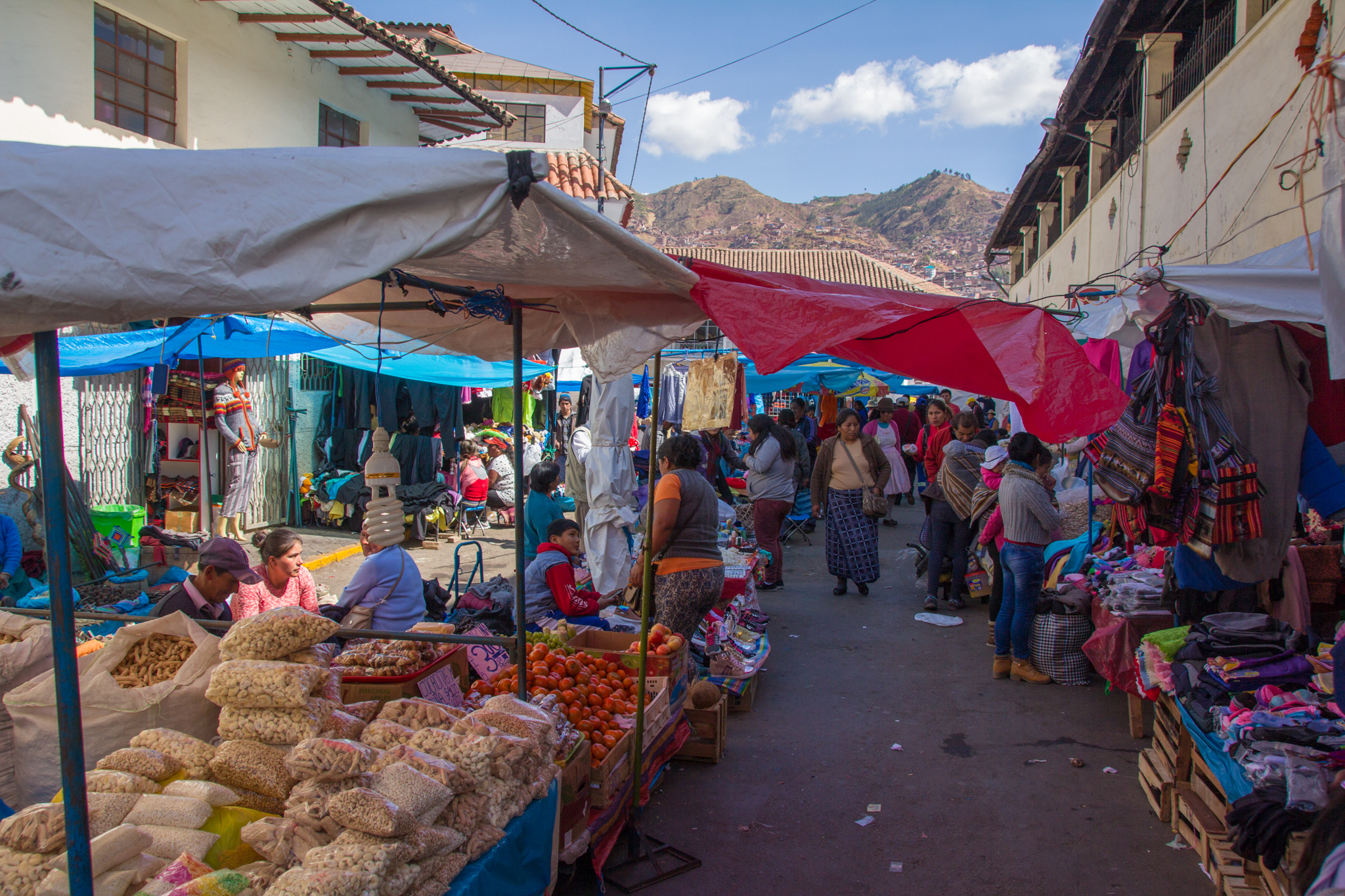 We go to many different markets, whenever we pass one on the street we always stop by!