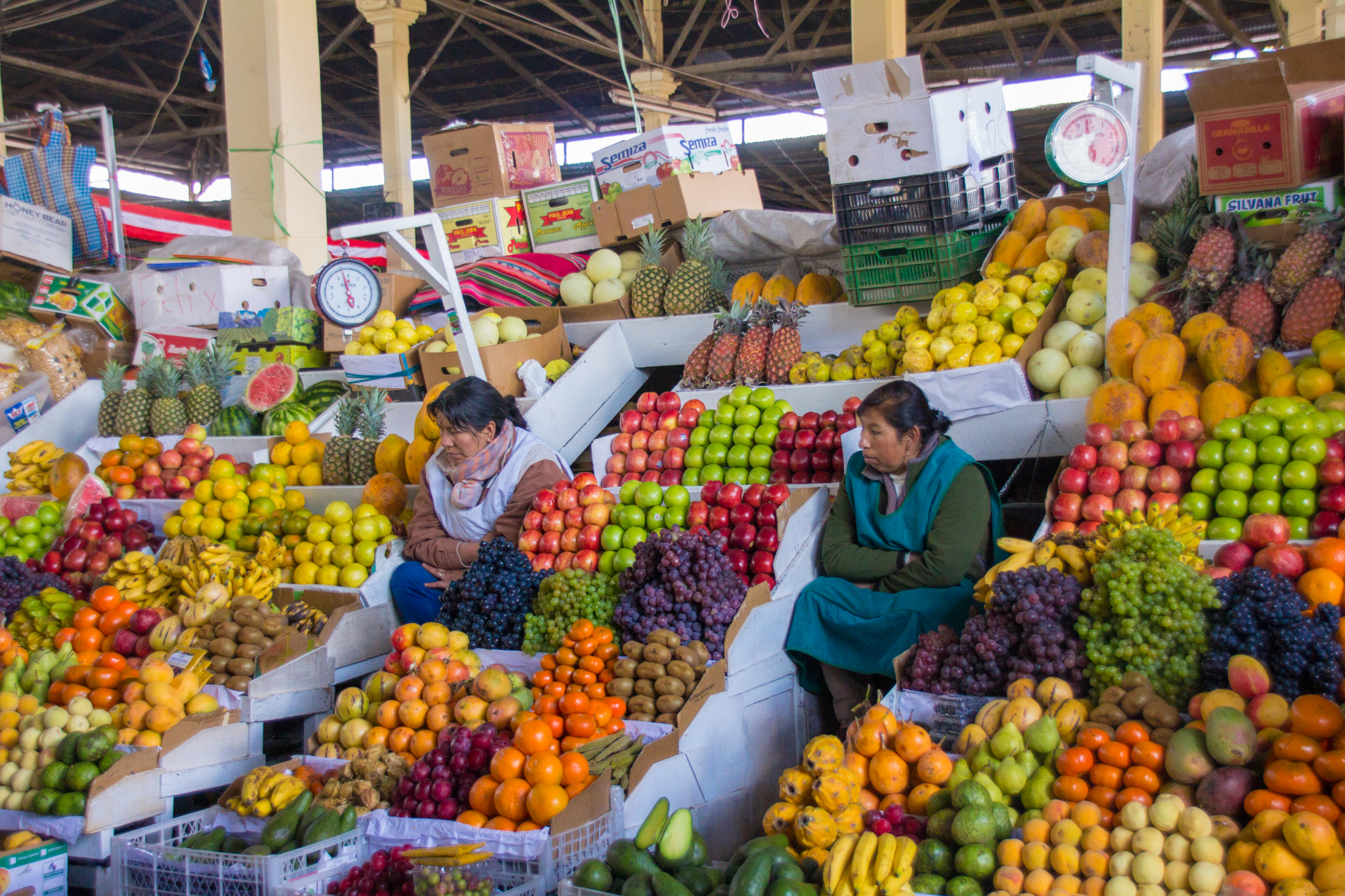 This Peruvian market in Cusco was my favorite. 