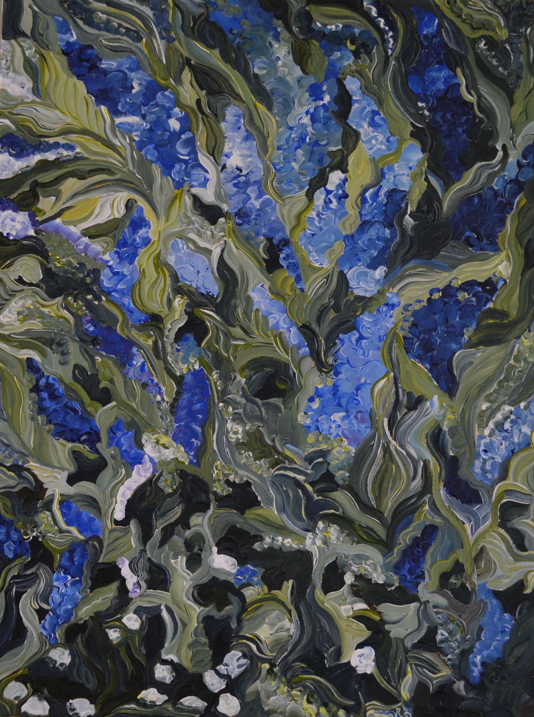 Blusette, 24" x 18"
