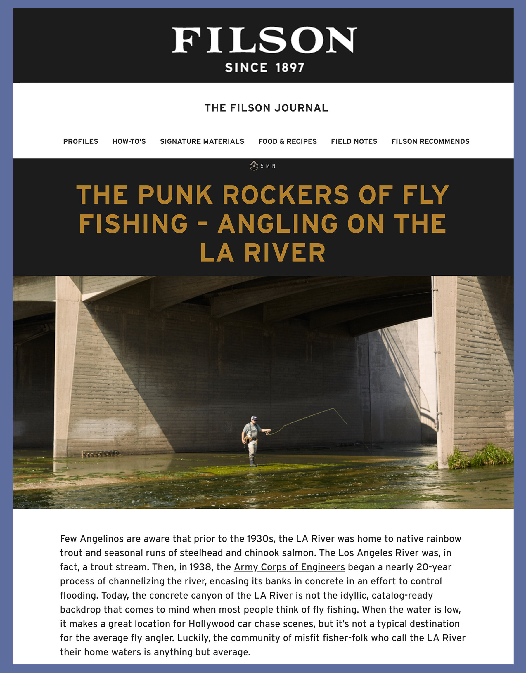 The punk rockers of fly fishing – angling on the LA River