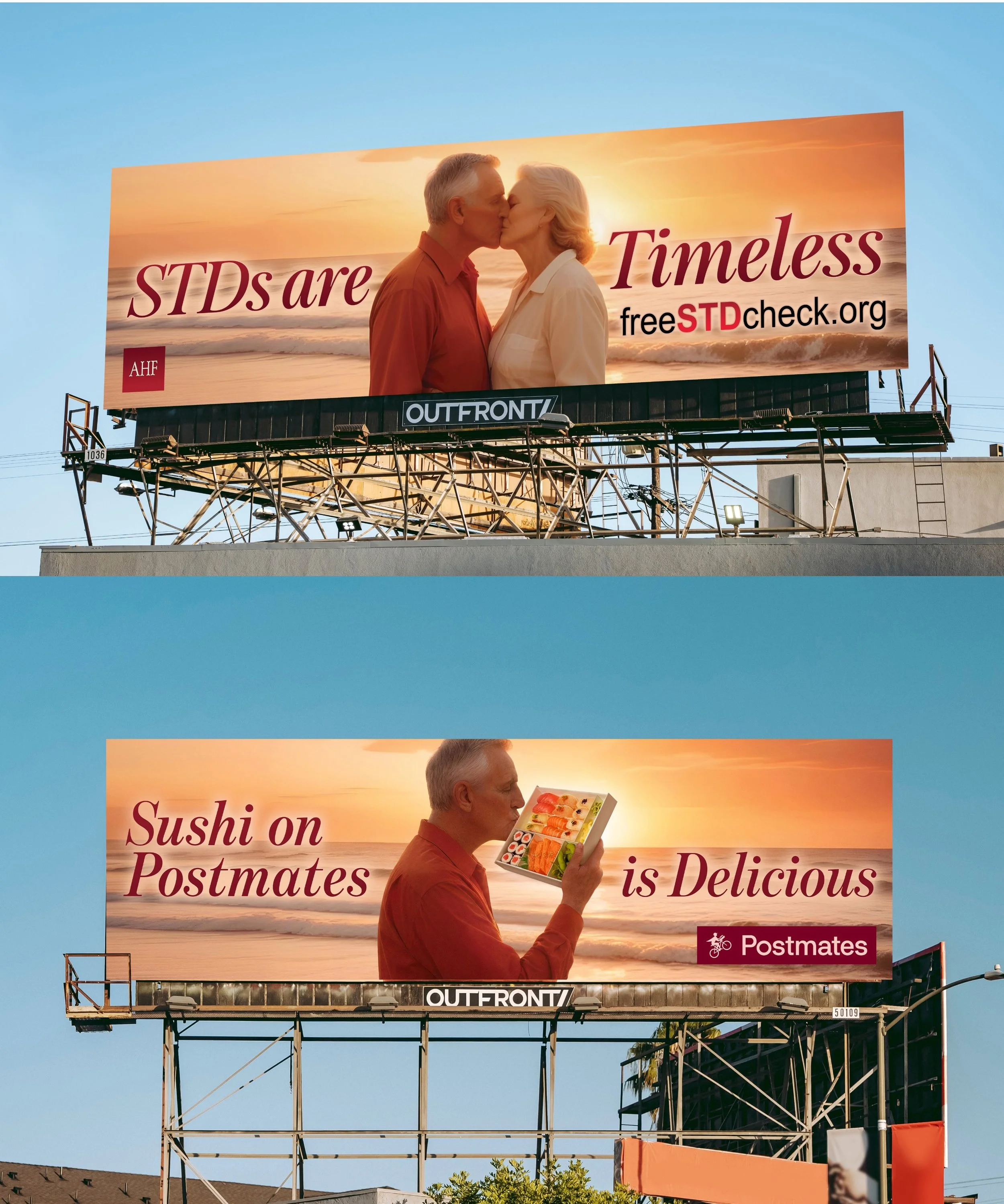  Based on the inescapable classic, “STDs are Timeless” billboard… 