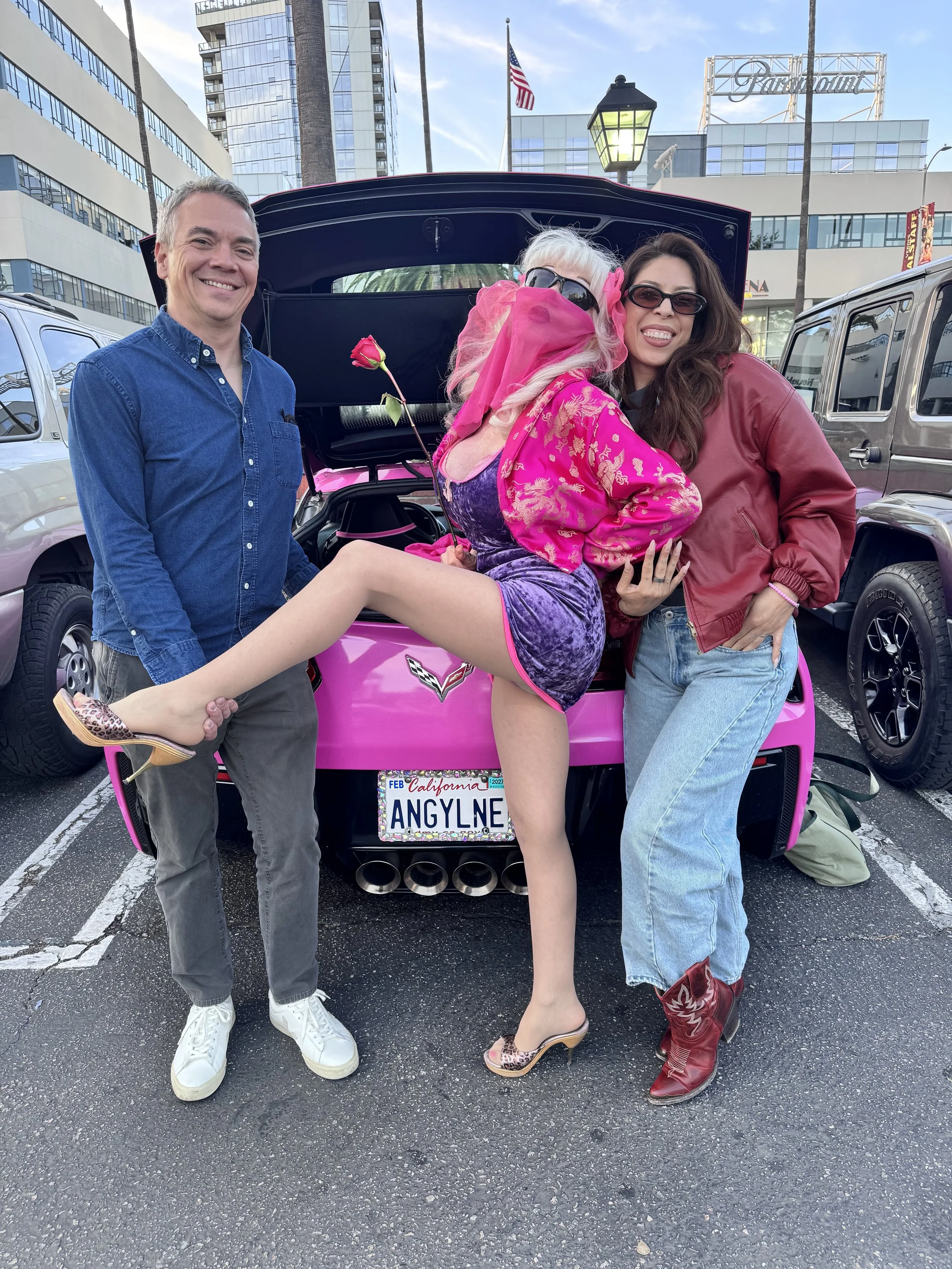  After a high-powered Hollywood business lunch with an LA legend. 