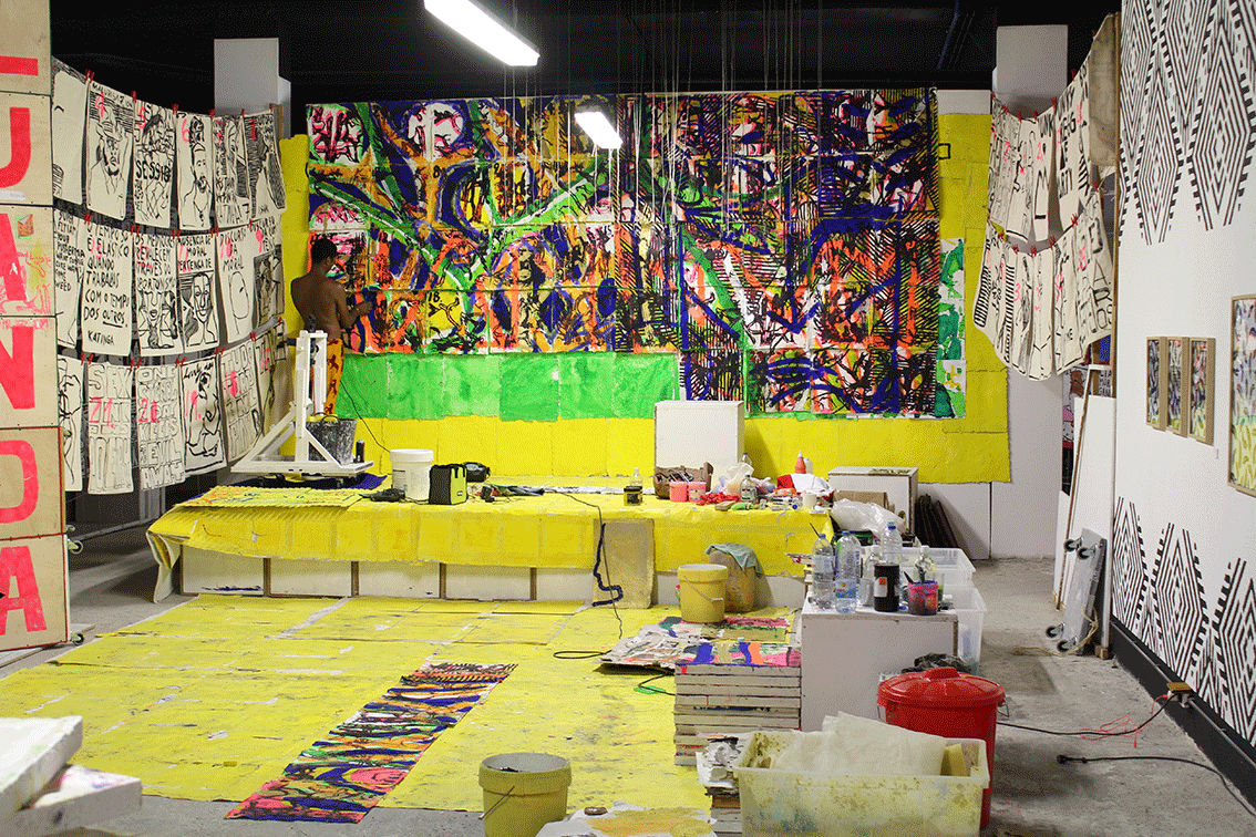 SET 2016 - trabalho para participação de sua primeira exposição fora da galeria, Portugual Portugueses - Museu Afro Brasil- SP | curadoria de Emanoel Araújo SEP 2016 - work for his first exhibition outside the gallery, the collective Portugal Portugueses at Museu Afro Brasil - SP | Emanoel Araújo curatorship