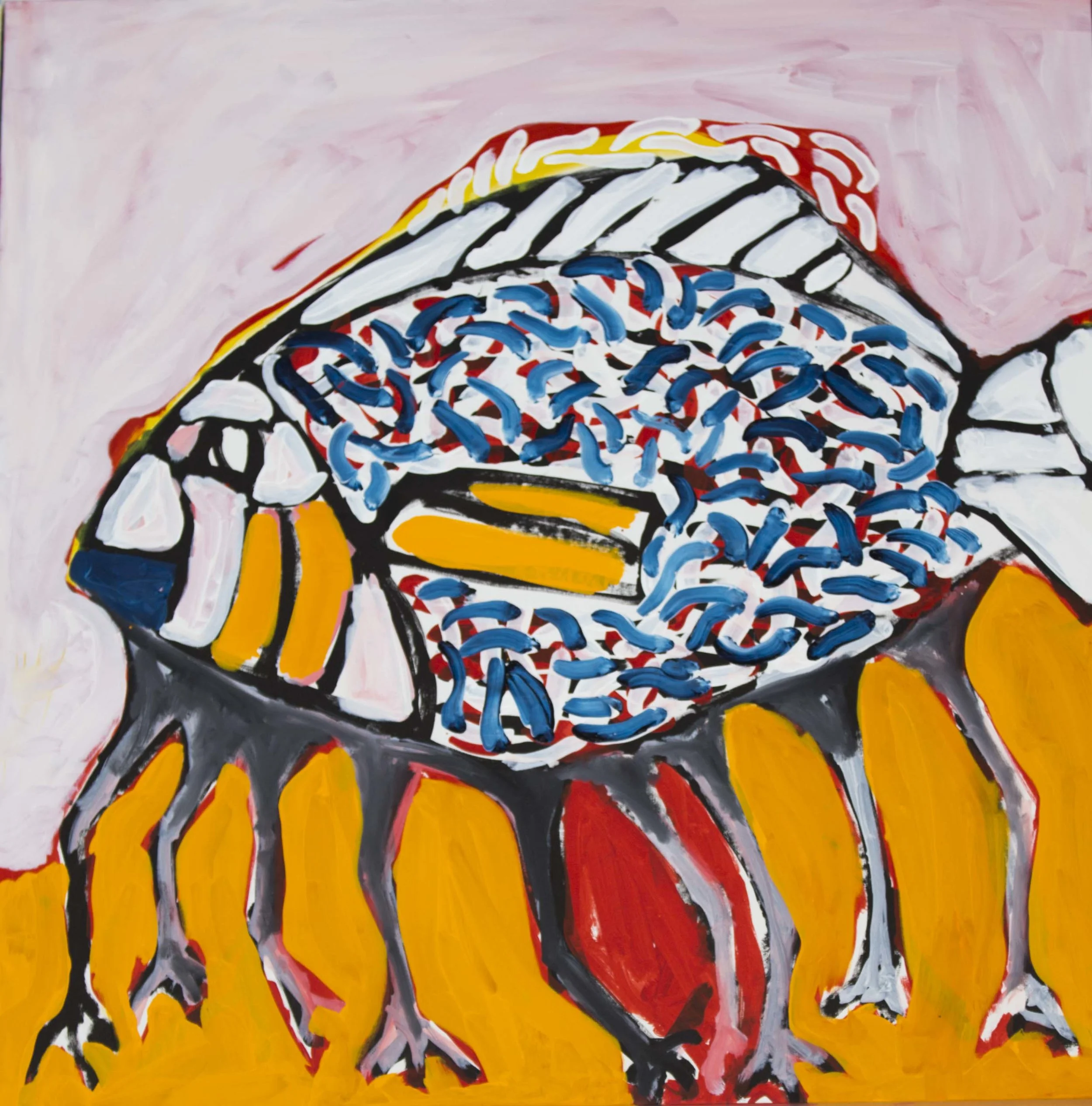 God Fish III, 2017 | 92 x 86 cm - óleo sobre tela / oil on canvas