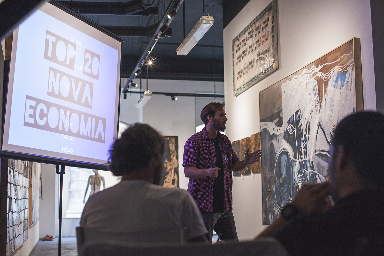Jean Philipe Rosier is educator and partner of Perestroika (photo: Hugo Inglez )