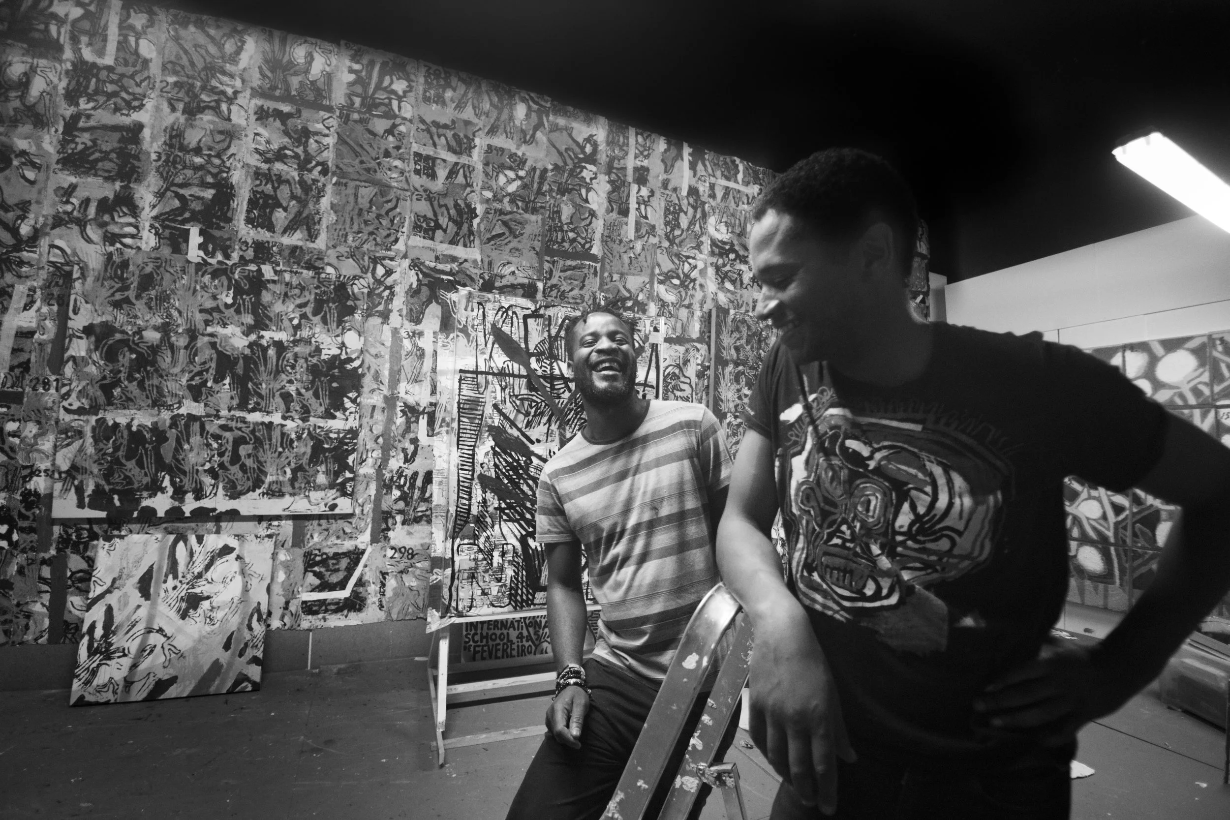 Kwame Sousa and Francisco Vidal | photo: Lucca Miranda