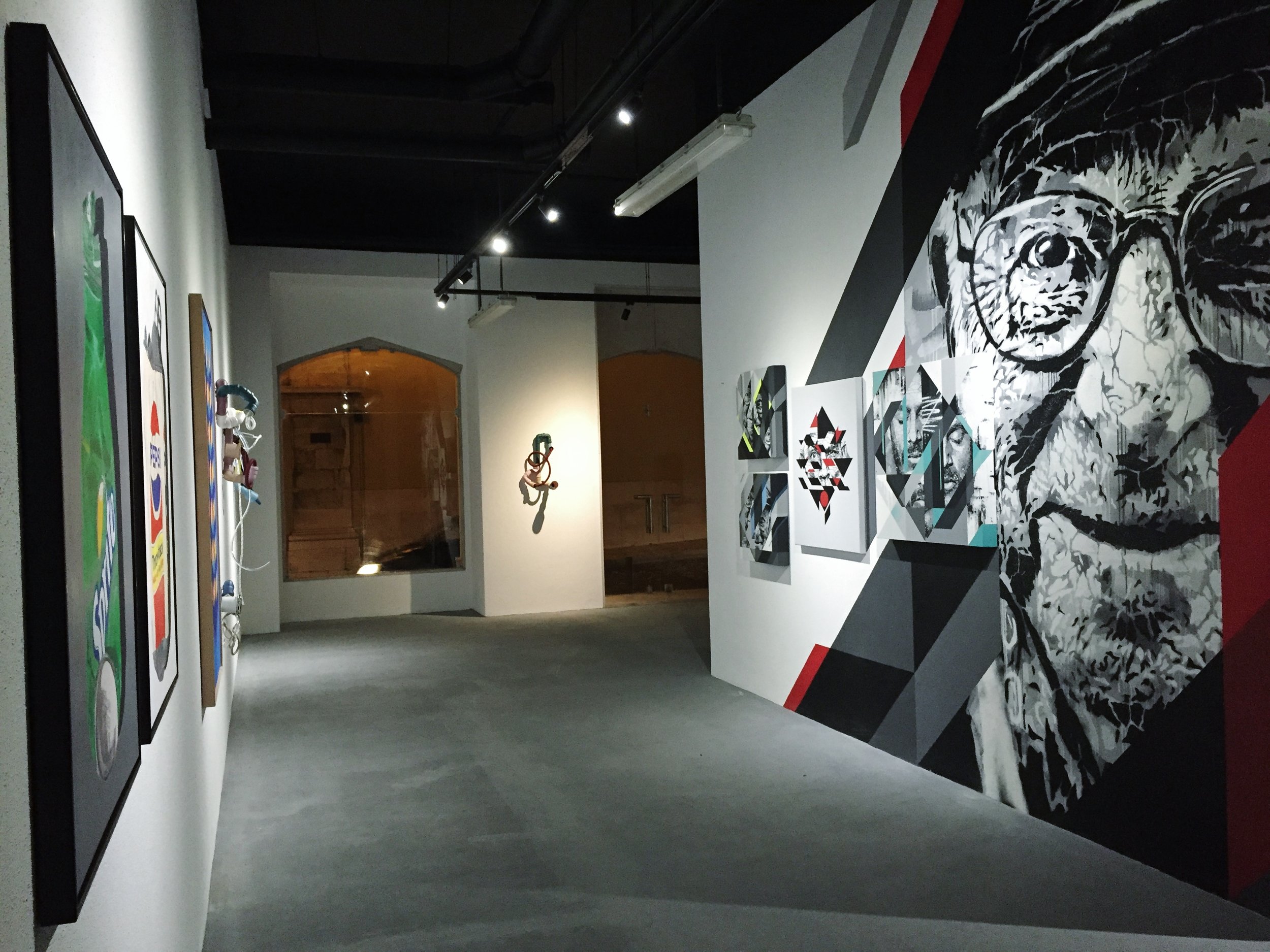 installation view by the portuguese artist João SAMINA