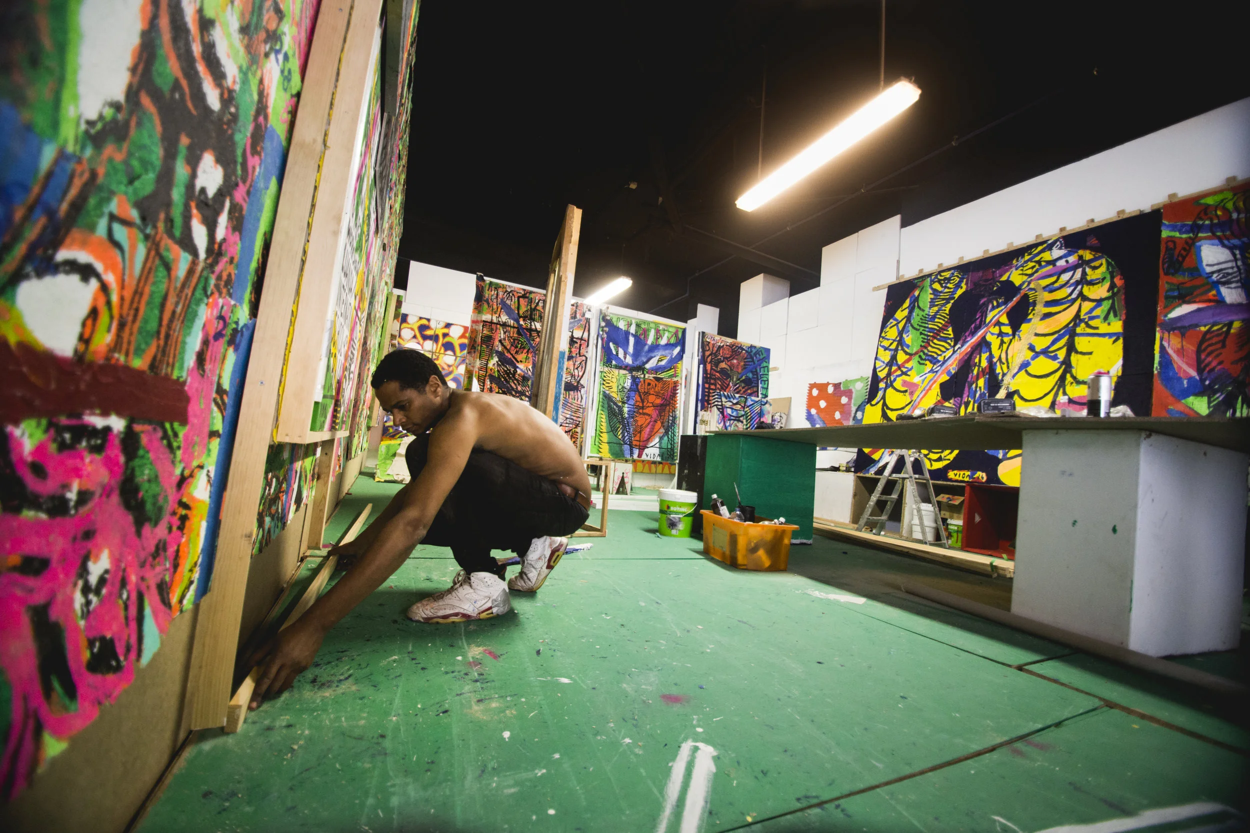 behind the scenes | photo: Lucca Miranda