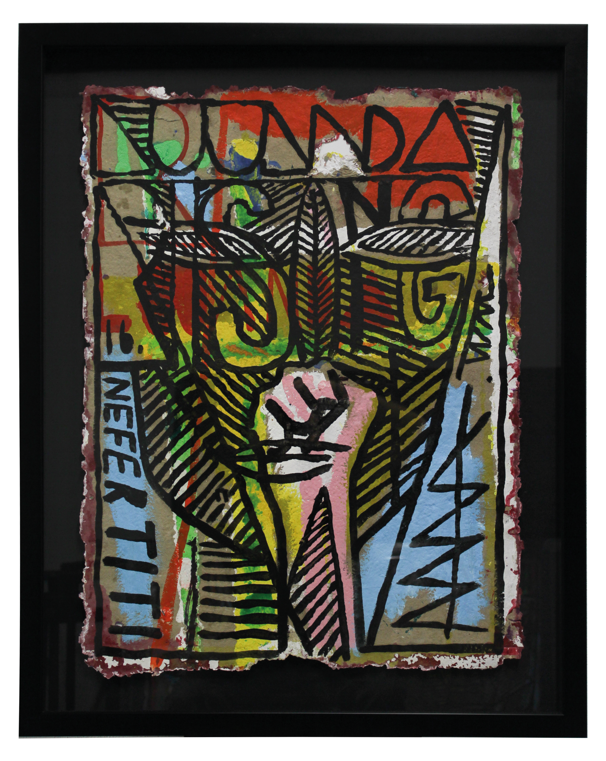 "Utopia Luanda Machine 2015 - 2017" #1 série de estudos de desenho a óleo sobre papel manufacturado na Oficina de Papel / series of idian ink drawing studies on manufactured paper in "Oficina de Papel" | 95 x 75 cm