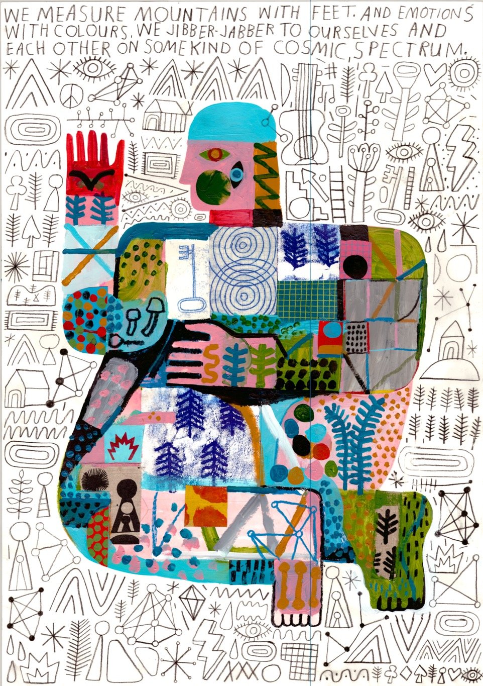 Body Scan III + Growing Through the Cracks