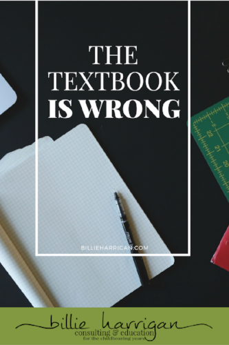 The Textbook is Wrong