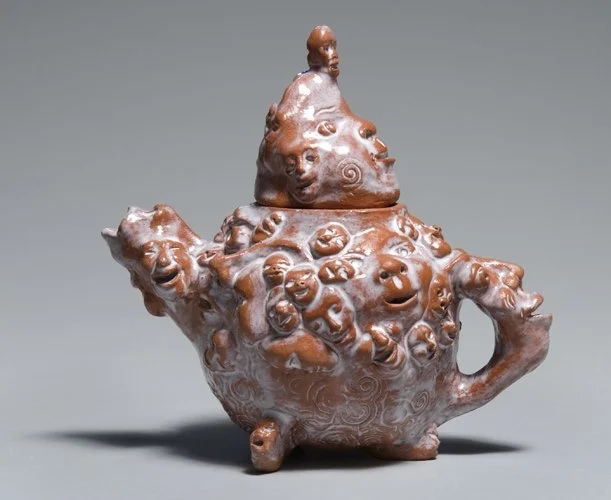 Low Fire Tea Pot