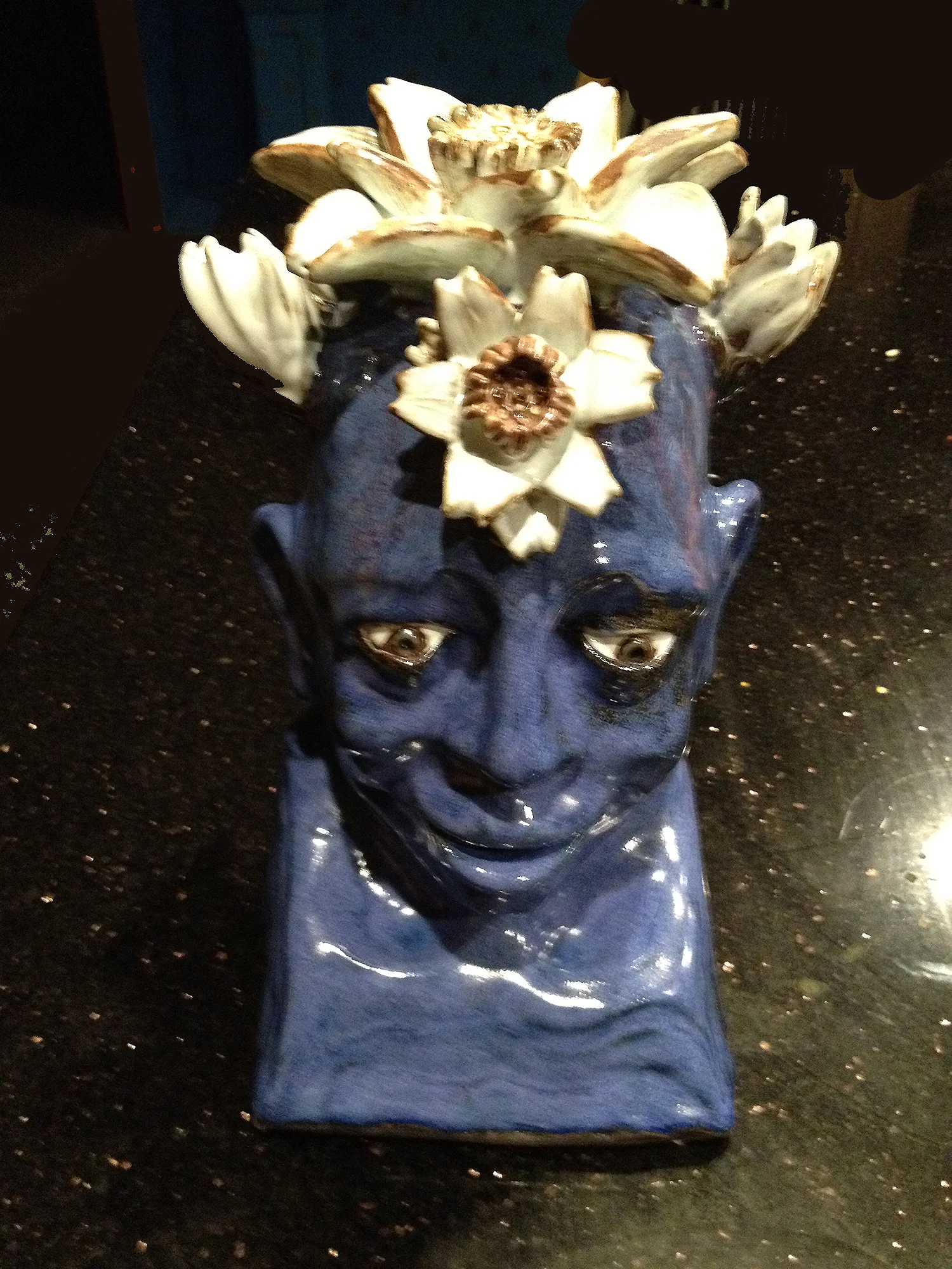 " Lotus Pond Spirit ", Earthenware