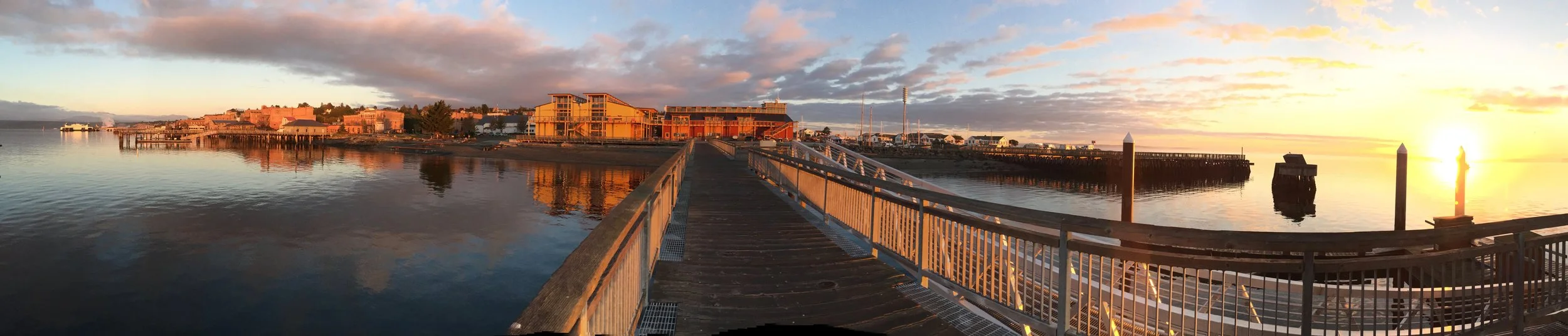 360 Port Townsend from a Pier