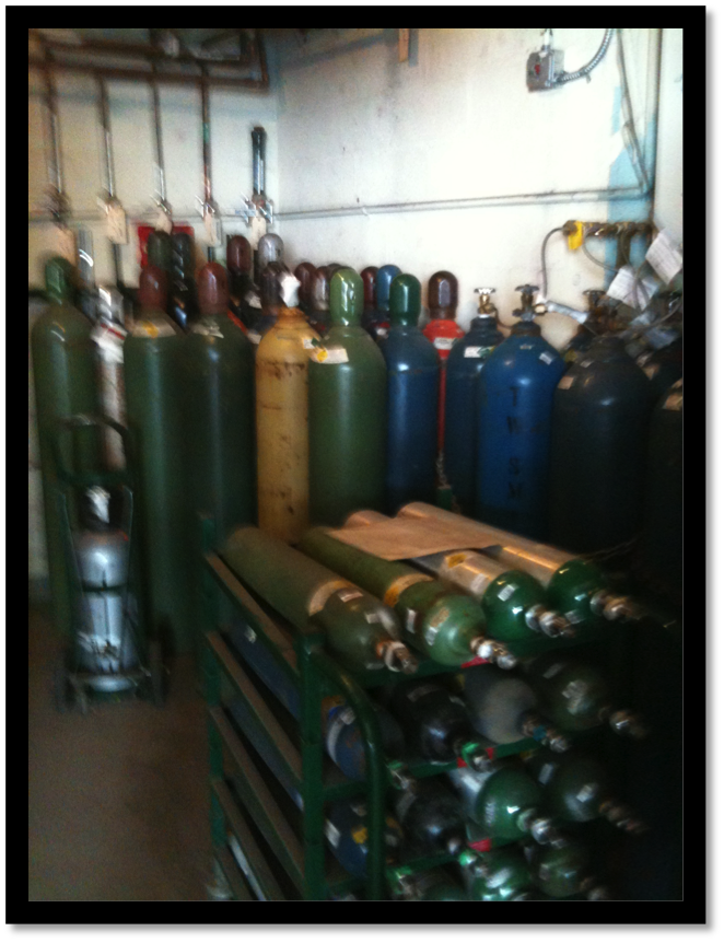 Gas Storage Room-Before