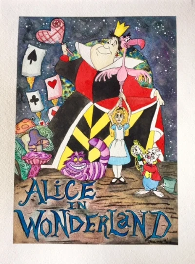 Alice in Wonderland Star Wars Mashup