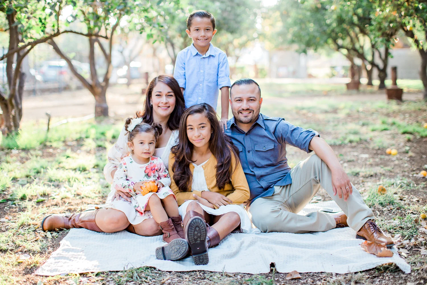 La Verne Heritage Park Pumpkin Patch | Berdugo Family Session | Family Photographer | La Verne, CA