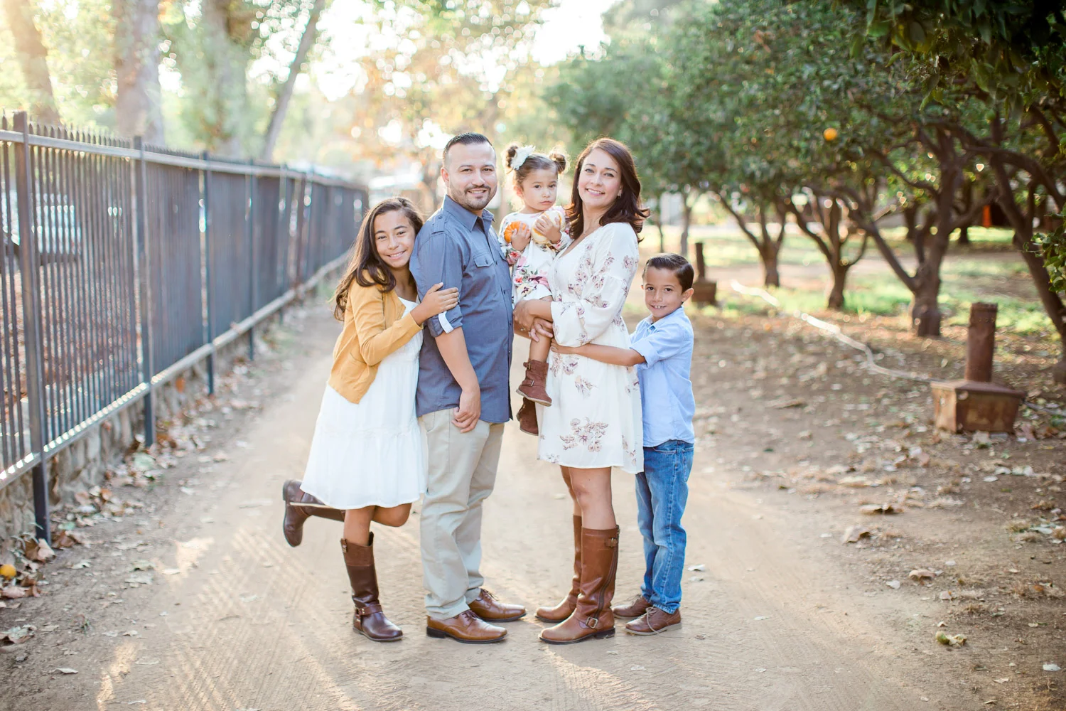 La Verne Heritage Park Pumpkin Patch | Berdugo Family Session | Family Photographer | La Verne, CA