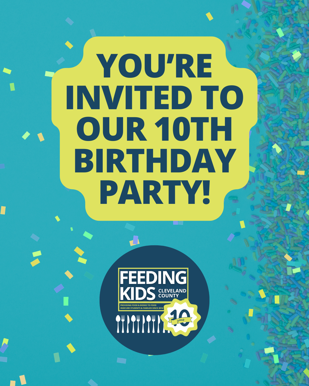 10th Birthday Party!