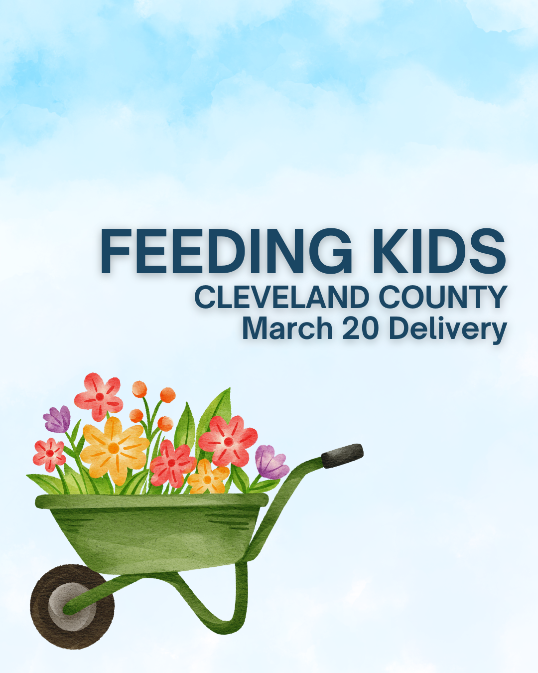 Spring Break Deliveries: Saturday, March 20, 2026