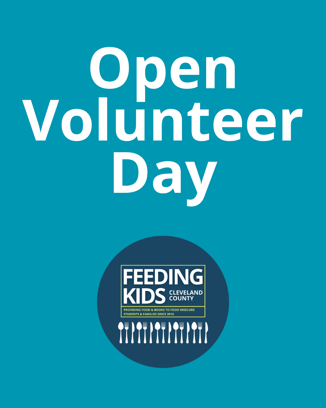 Open Volunteer Day