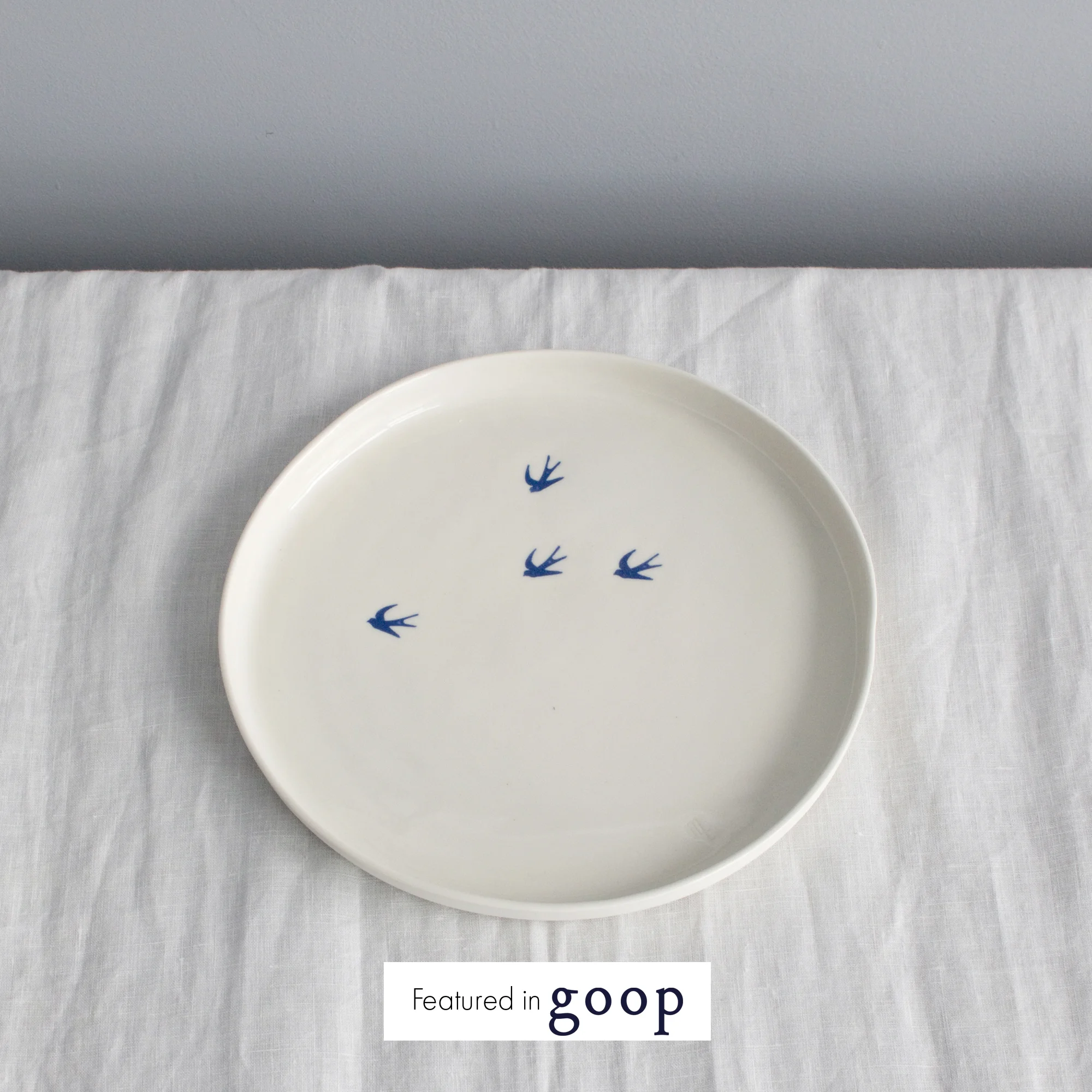 Andorinha Round Serving Plate