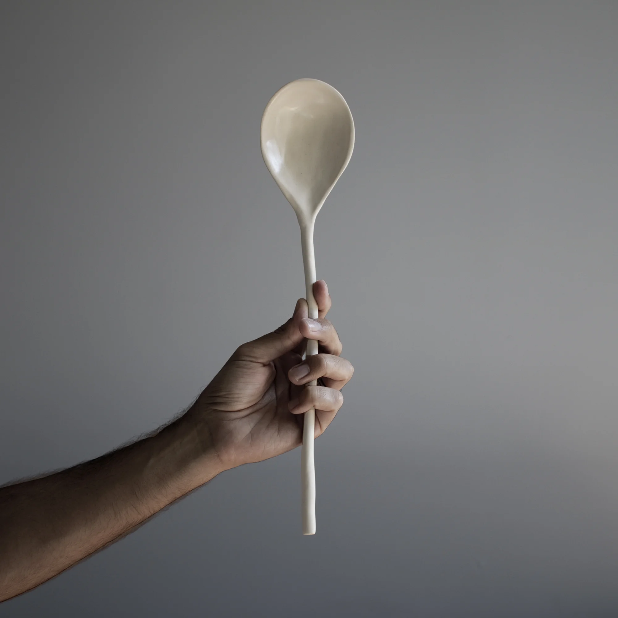 Handthrown Serving Spoon