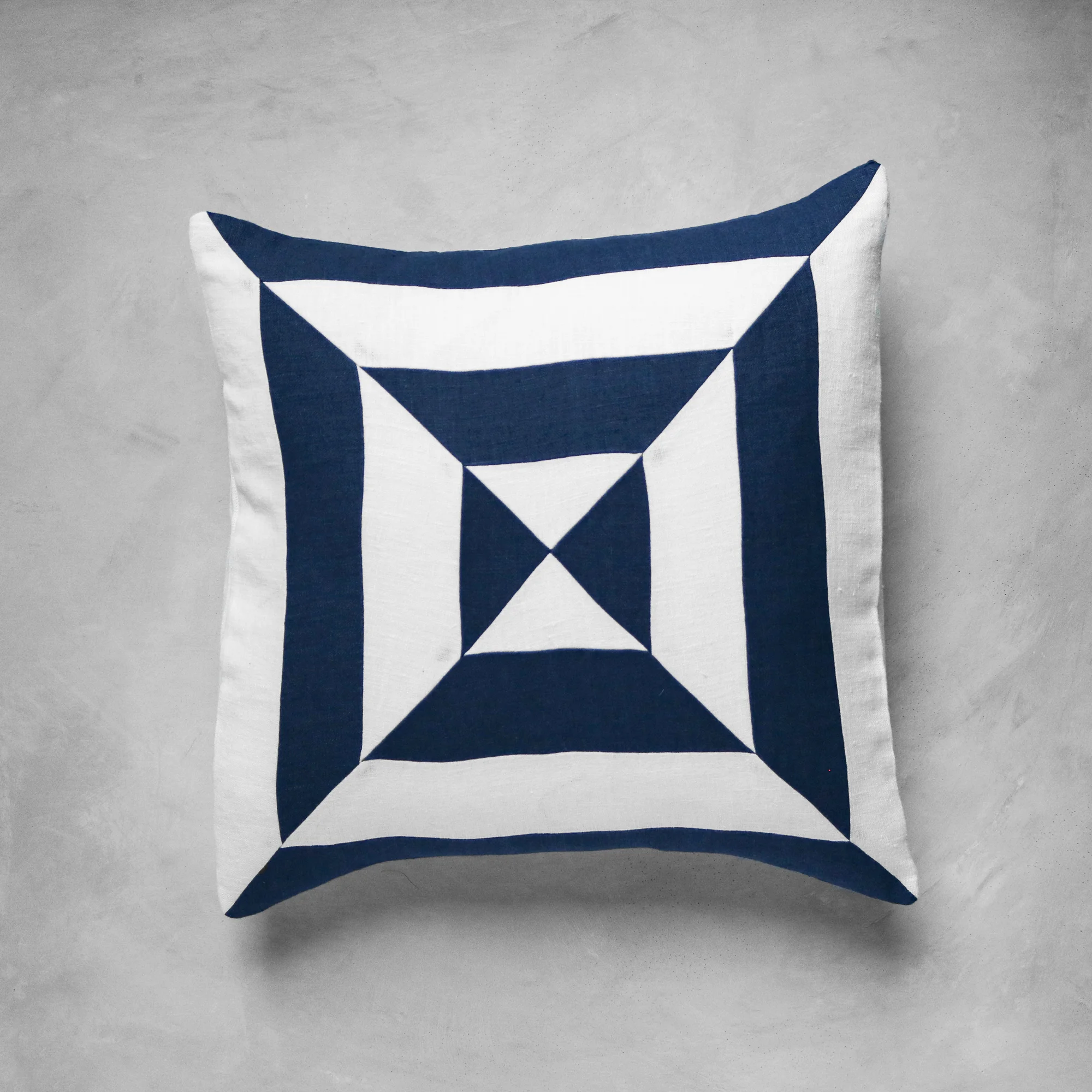 Comporta Stonewashed Linen Pillow Blue03