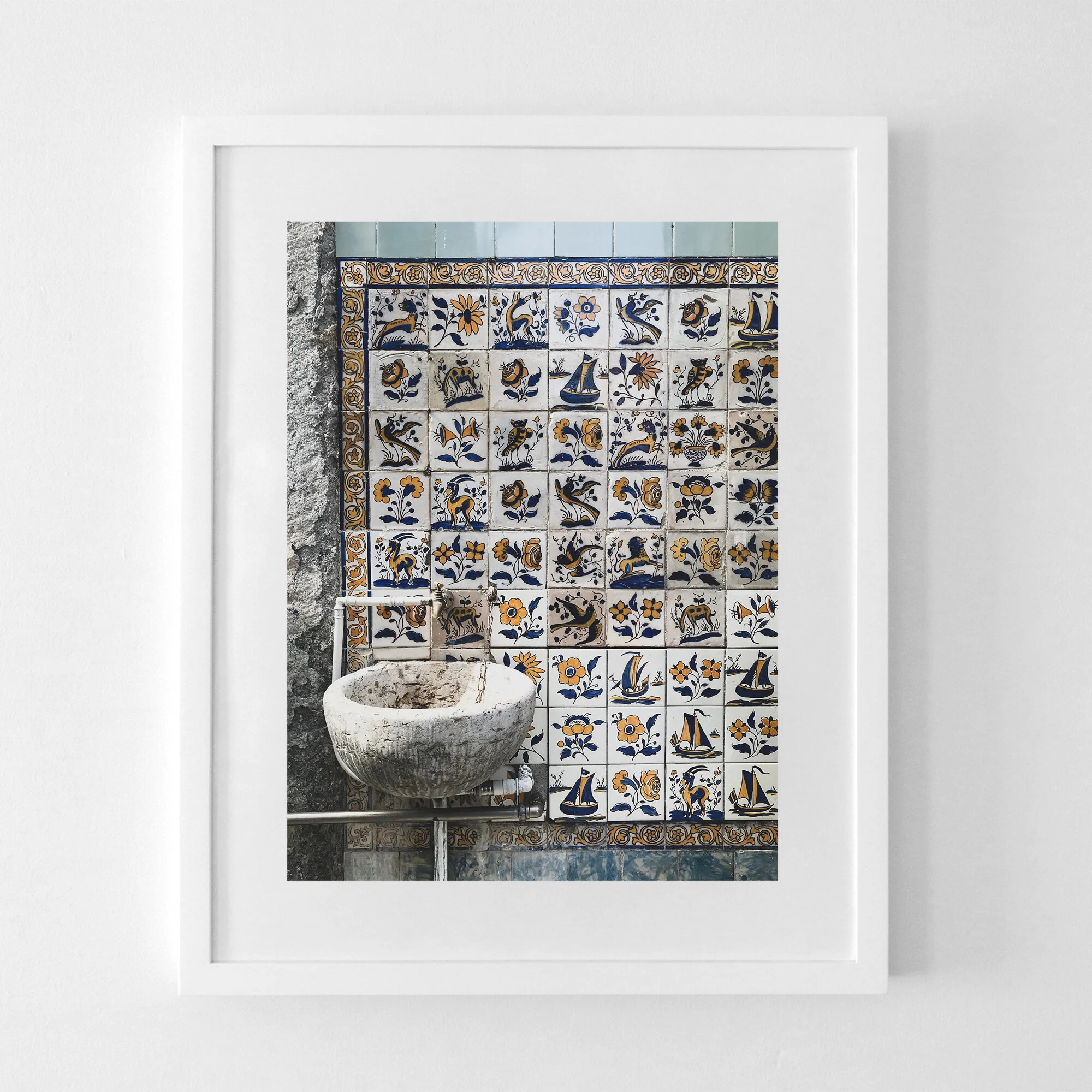 Framed Print : Fonte da Rua