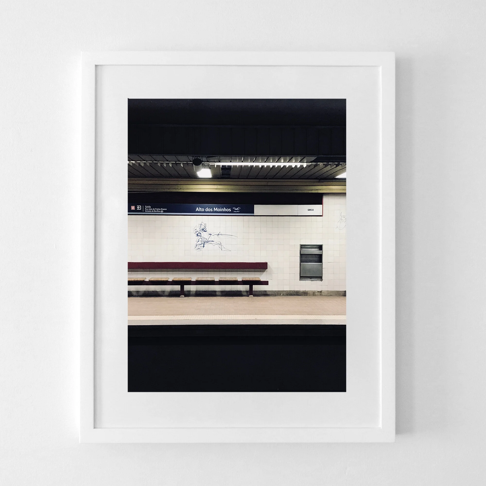 Framed Print : Alto dos Moinhos