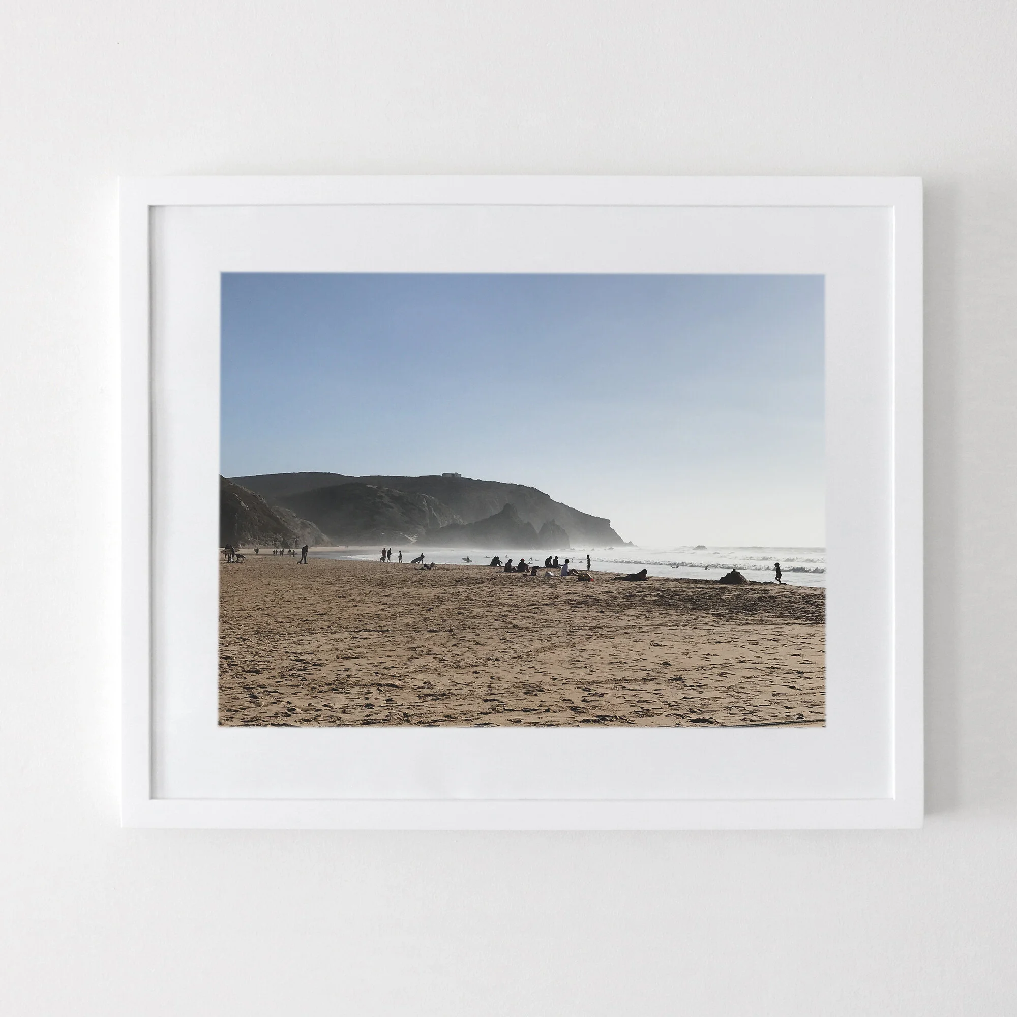 Framed Print : Surfar em Sagres