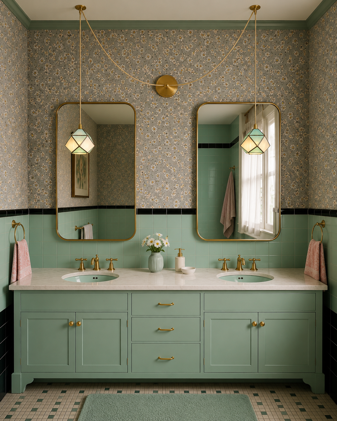 His &amp; Hers Bathroom Pendants - Main Line, PA