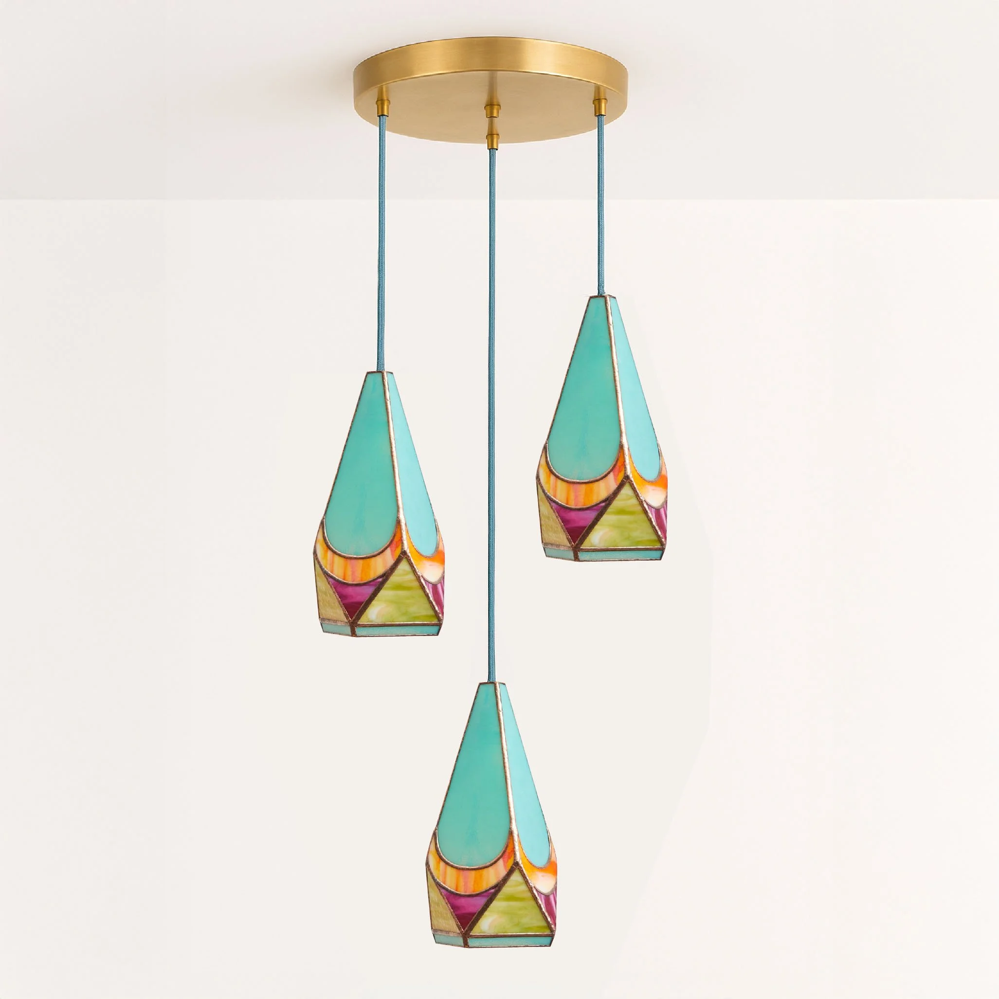 Sabrina Moon Three Pendant Chandelier