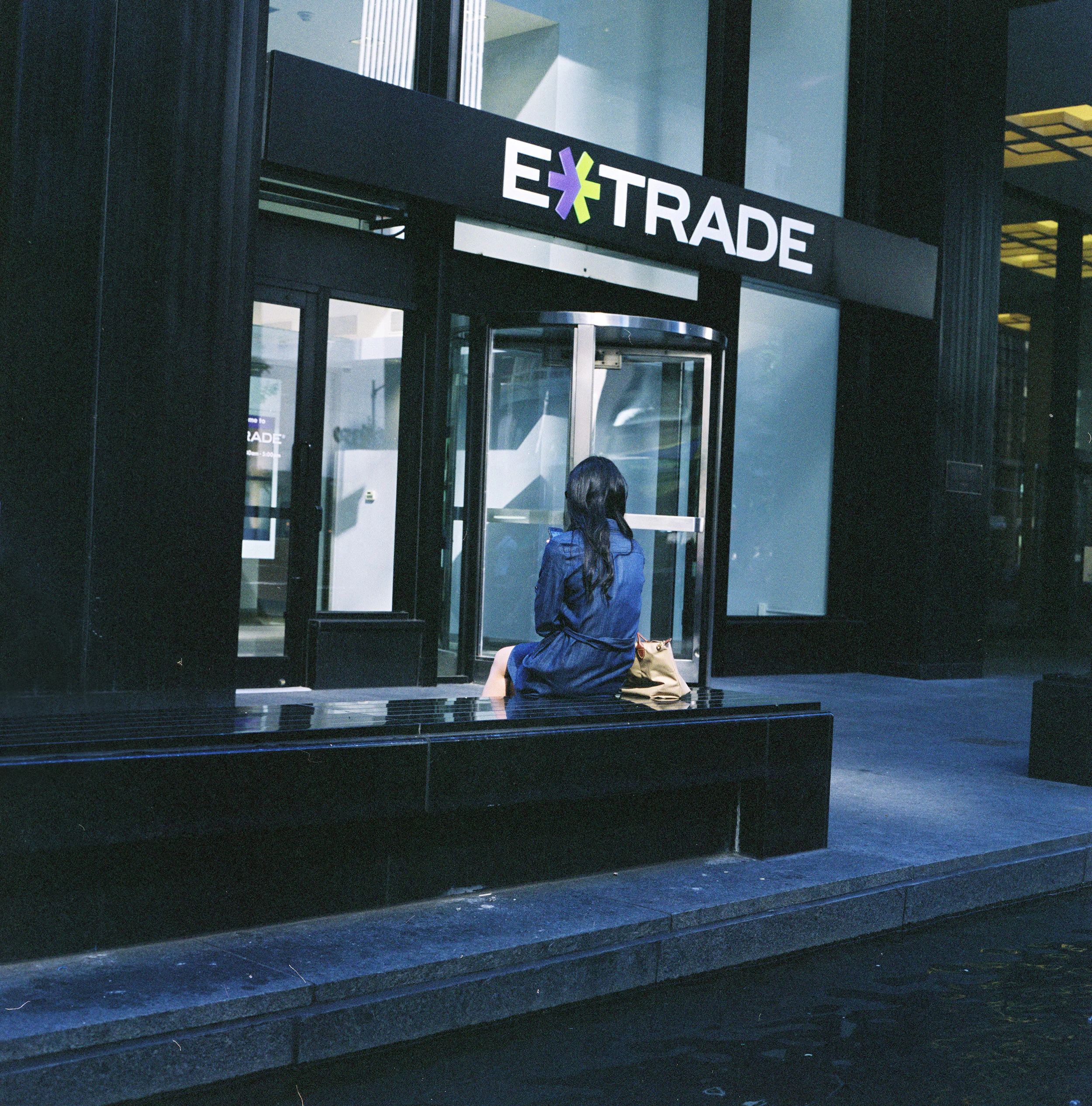 Manhattan bench life.