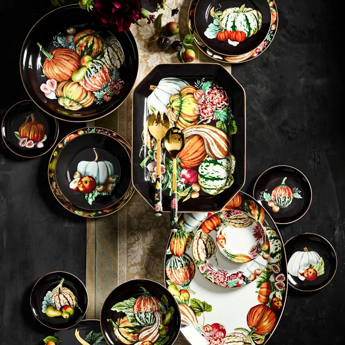  collaboration with Laurent Gerin, Wayne Manness, Holly Muckelroy, Sarah Bresler &amp; Madeline Marx on Harvest Dinnerware for Williams-Sonoma 