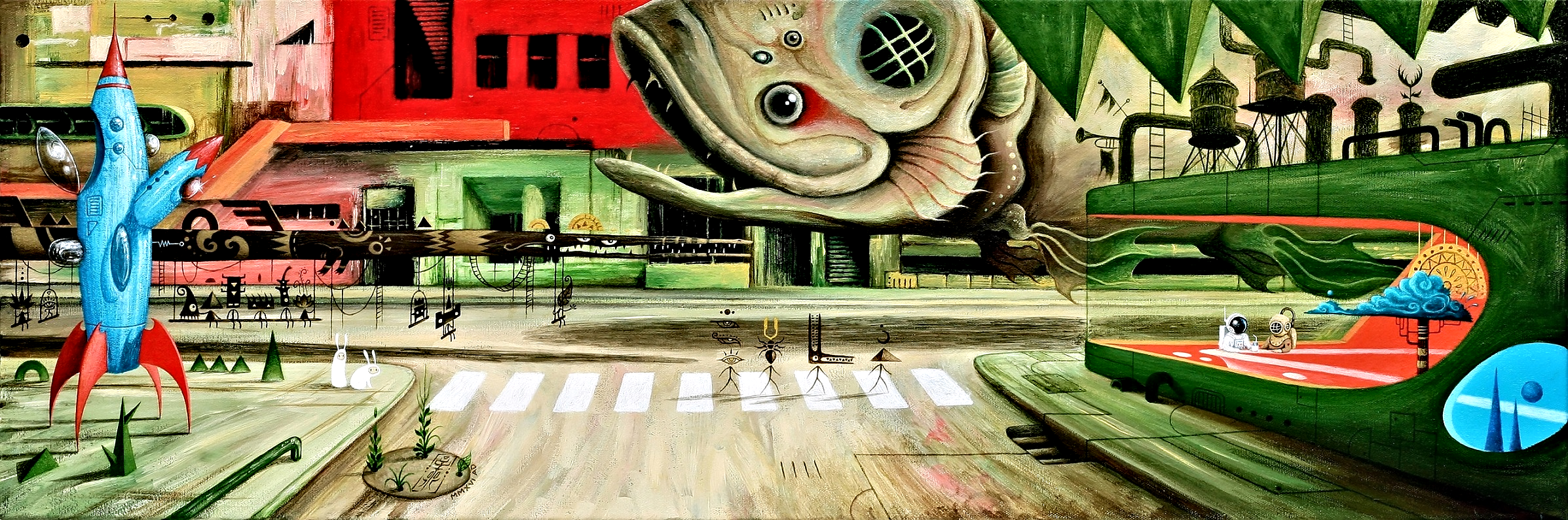 One More Summer Day Before Farewell - 12 x 36 inches