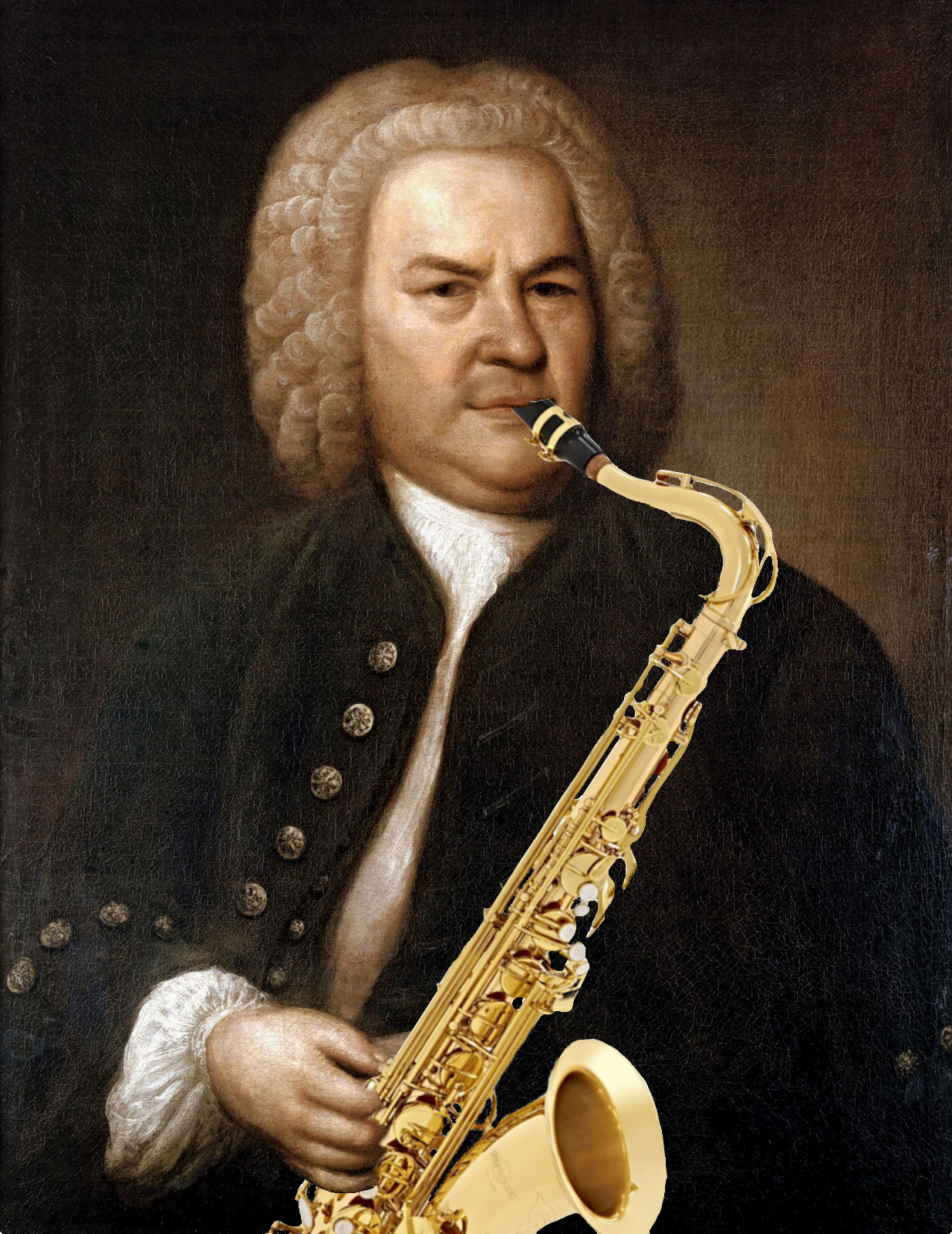 Not certain J. S. Bach played tenor sax. Will have to ask Steve.