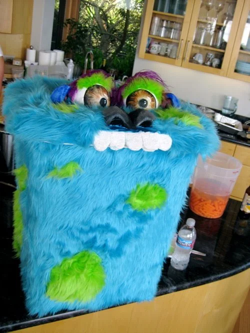 monster laundry hamper