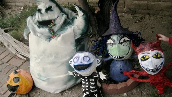 halloween paper mache