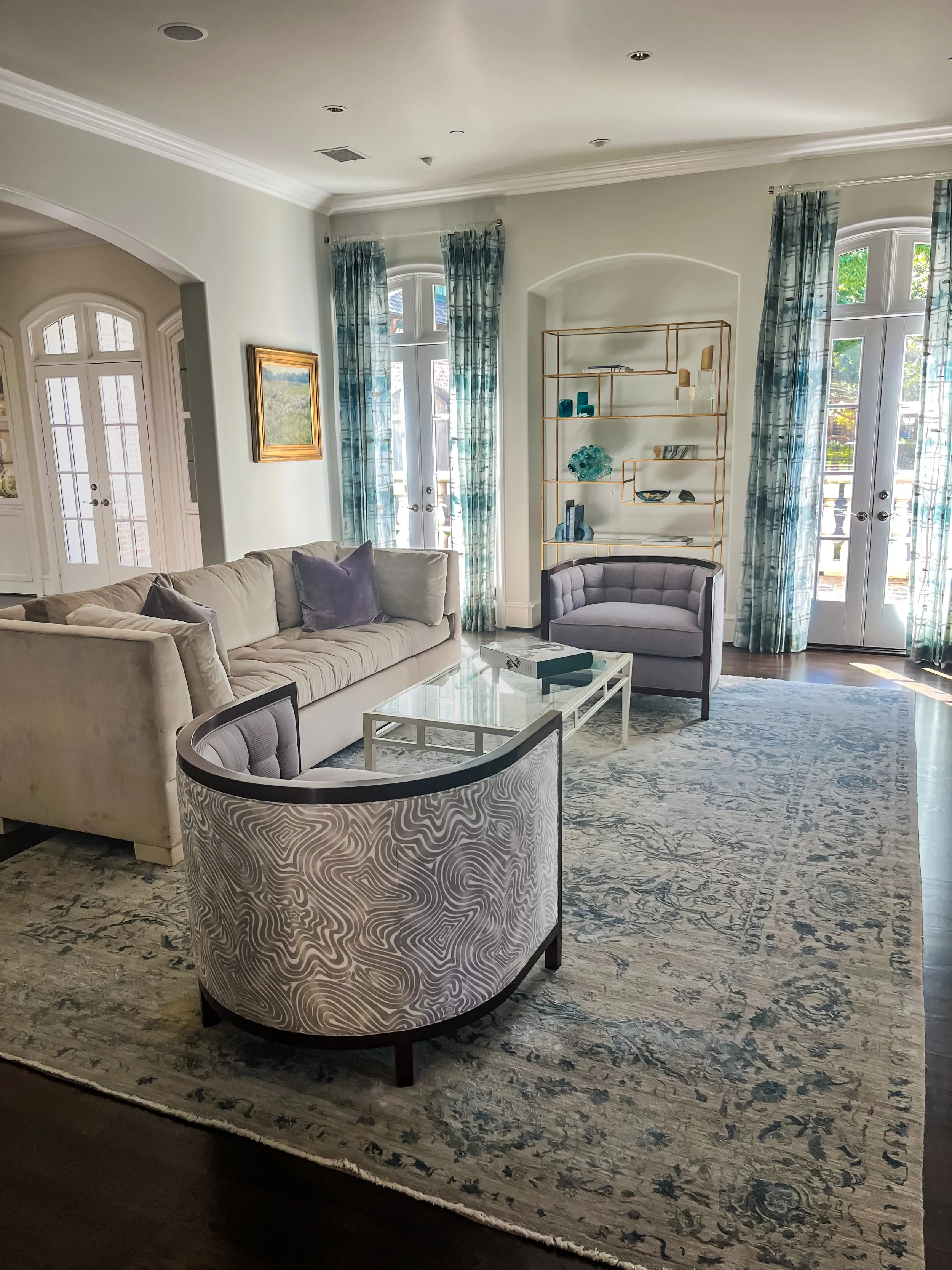 Kara Legako Design — Formal Sitting Room, Dallas TX.jpg