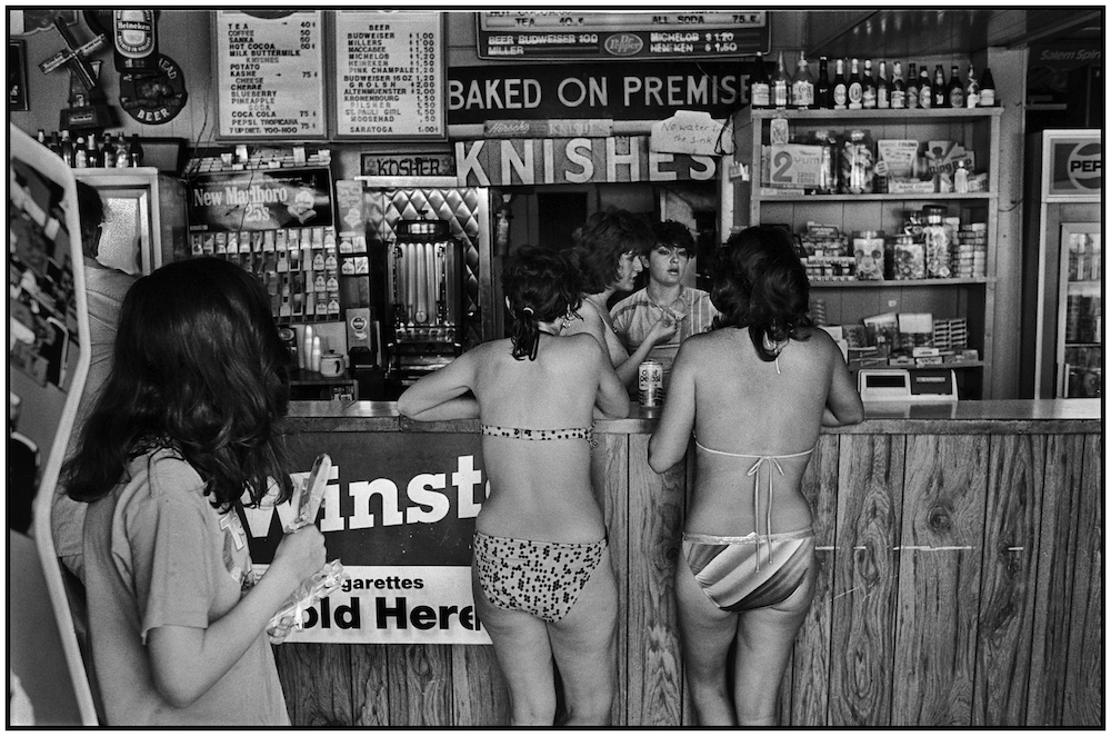 "Baked On Premises. Knishes.” Store on Brighton Beach Boardwalk. May 31, 1986