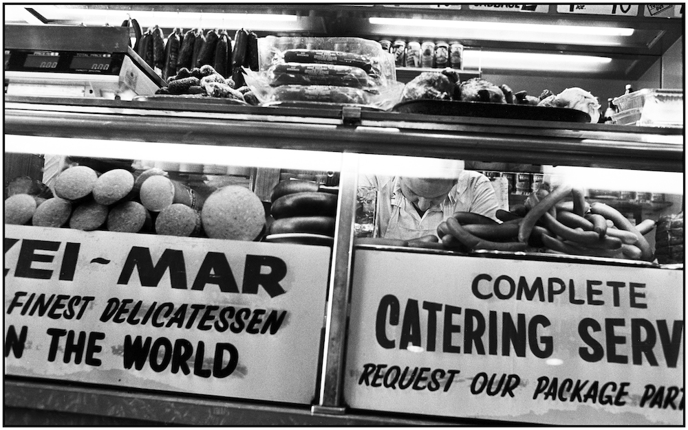 Kosher delicatessen. Brighton Beach Avenue. July 5, 1986