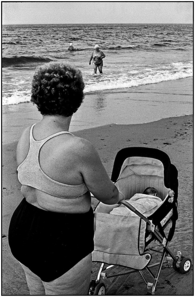 Early morning on Brighton Beach. August 1986
