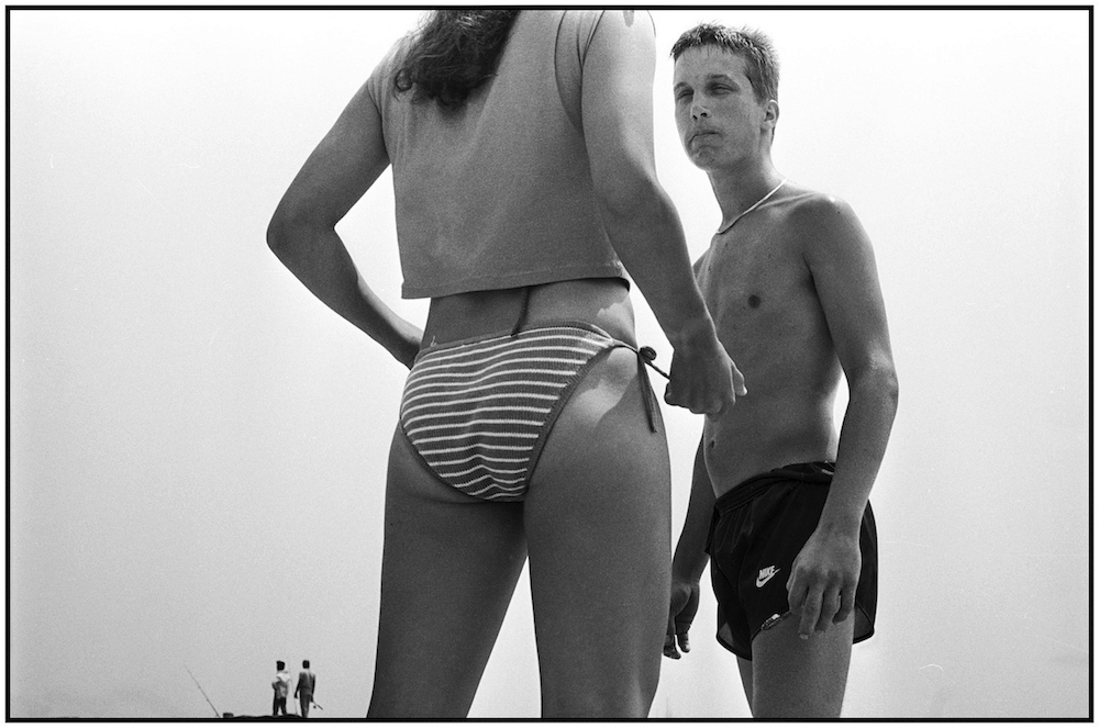 Conversation. Brighton Beach. 1990