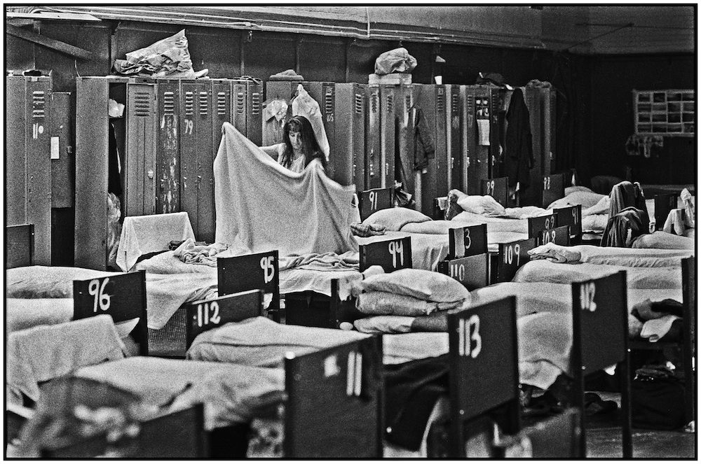 Shelter for Women, Lexington Avenue National Guard Armory, Manhattan (LANGA).