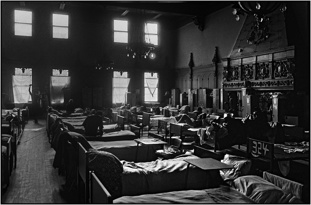Men’s Shelter, Atlantic Avenue Armory (AAA), Brooklyn.