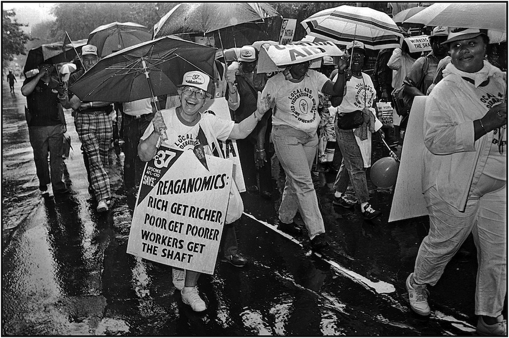   Labor Day Parade, Fifth Ave., NYC, September 7, 1987.  